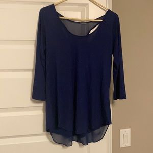3/4 sleeve blouse
